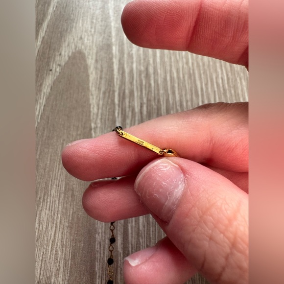 Kendra Scott Sterling 925 Beaded Gold Necklace - Picture 5 of 5